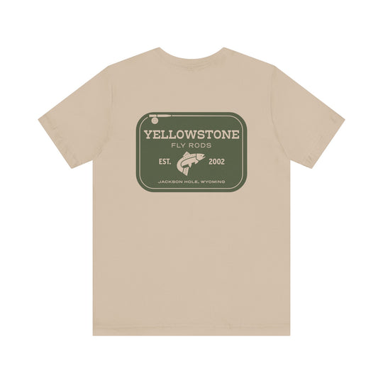 Yellowstone Fly Rods Logo Tee - Olive Logo