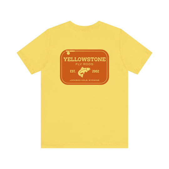 Yellowstone Fly Rods Logo Tee - Burnt Orange Logo