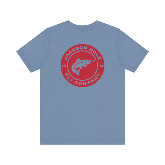 JHFLYCO Circle Badge Tee - Red Logo