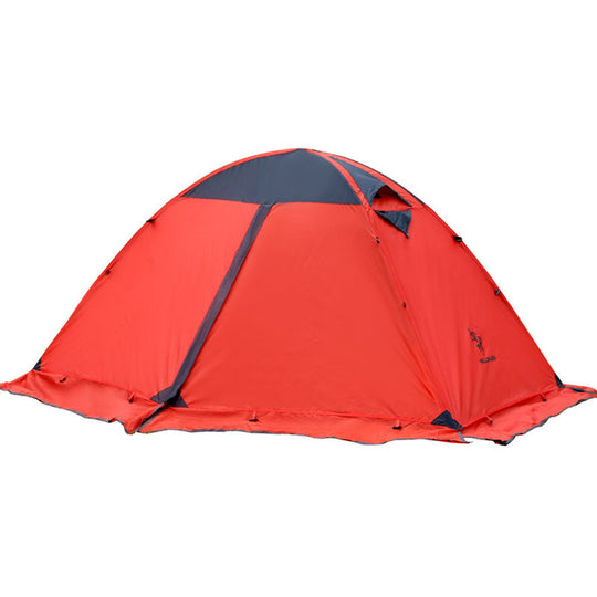 Outdoor Camping Tent - Double-Layer Aluminum Pole Design for Superior Durability