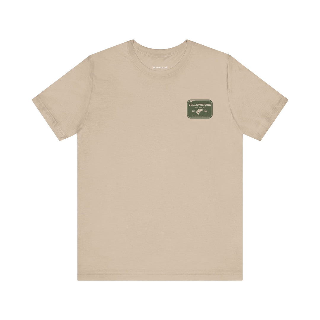 Yellowstone Fly Rods Logo Tee - Olive Logo