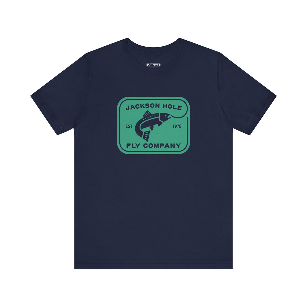 JHFLYCO Logo Tee - Green Drake Logo