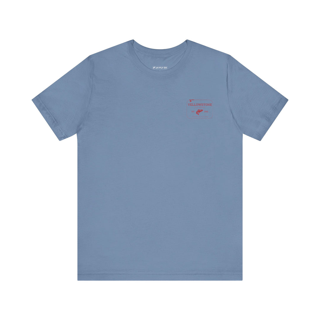 Yellowstone Fly Rods Logo Tee - Red Logo
