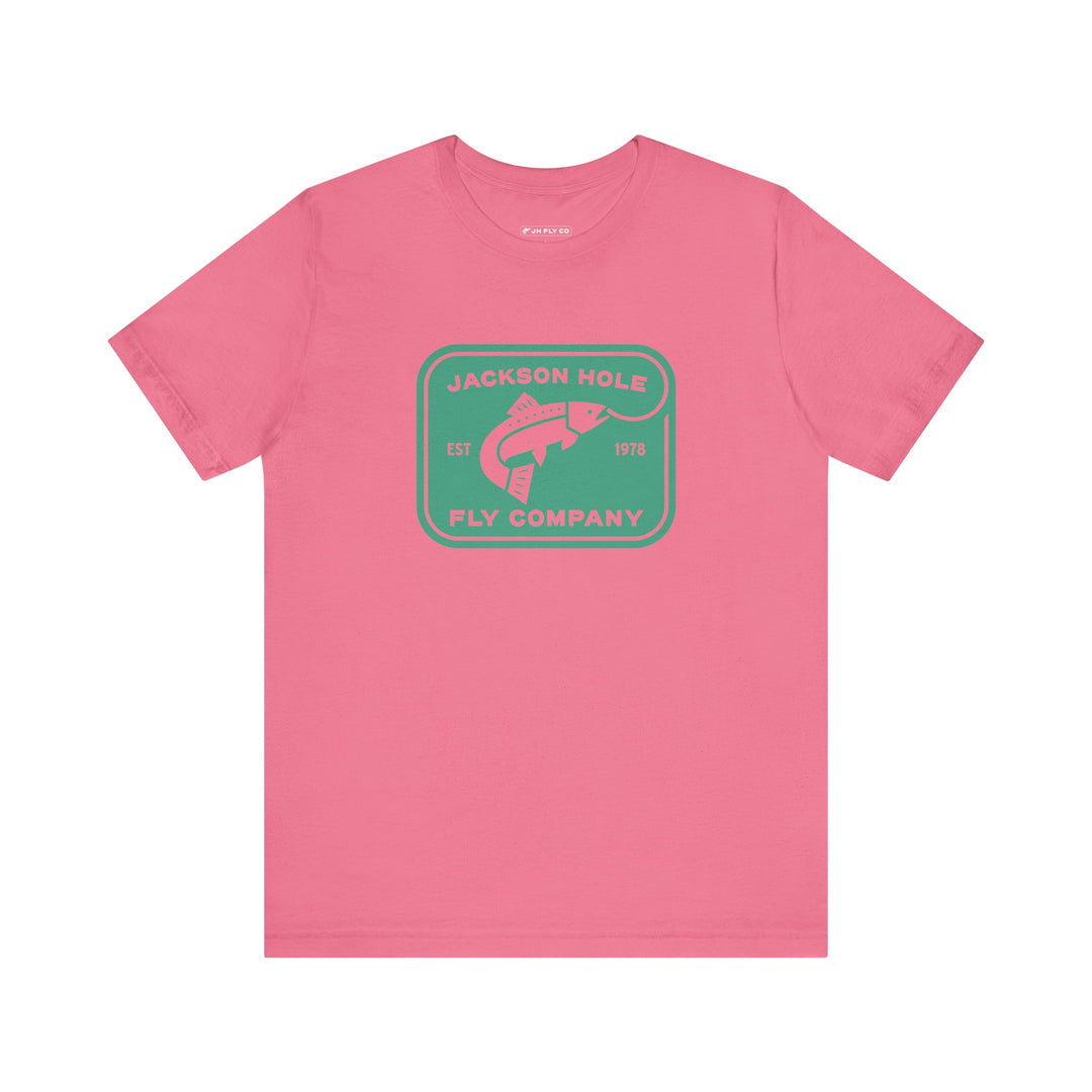 JHFLYCO Logo Tee - Green Drake Logo