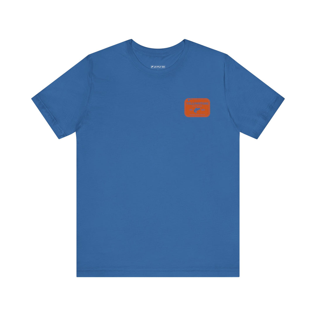 Yellowstone Fly Rods Logo Tee - Burnt Orange Logo