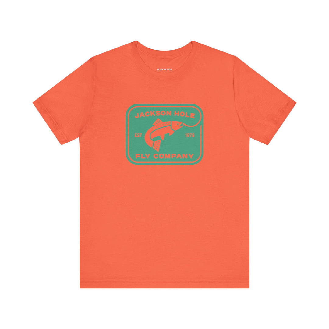 JHFLYCO Logo Tee - Green Drake Logo