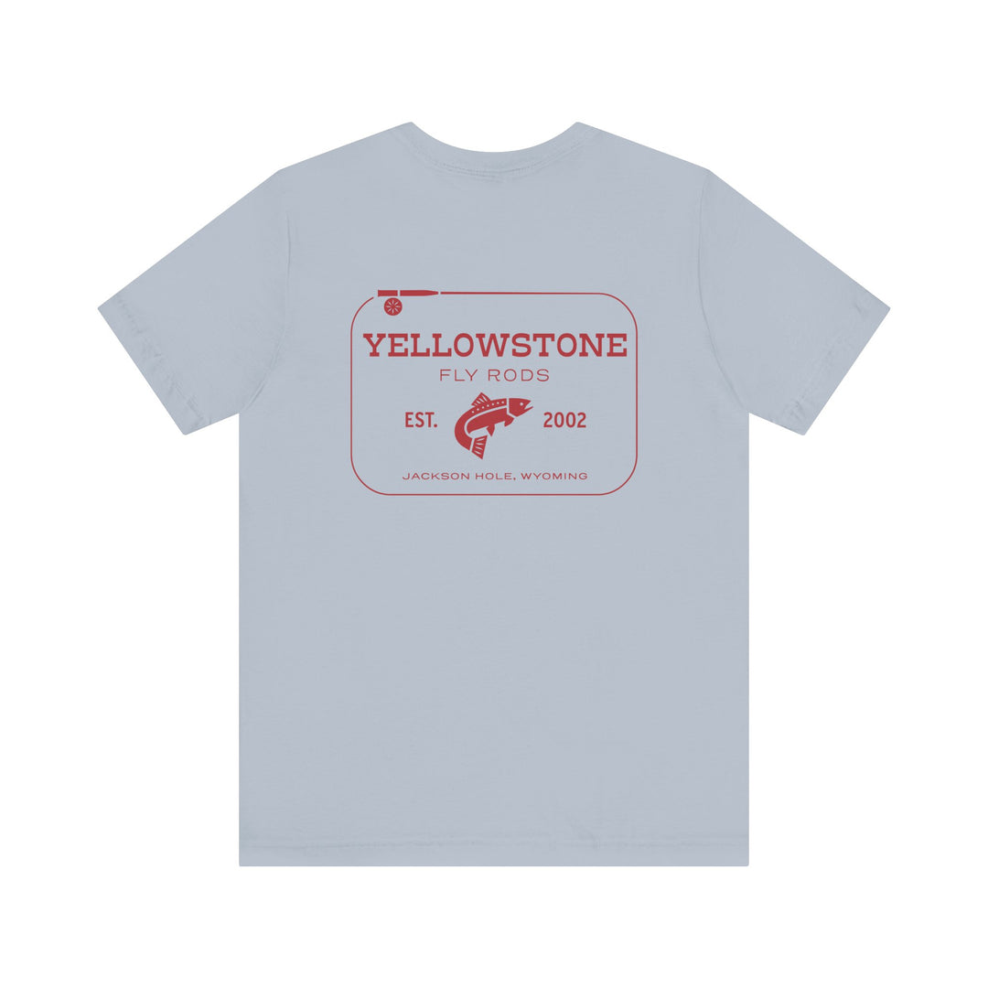 Yellowstone Fly Rods Logo Tee - Red Logo