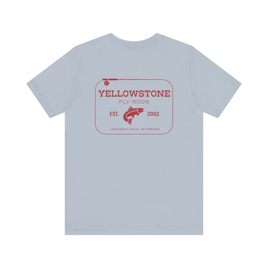 Yellowstone Fly Rods Logo Tee - Red Logo