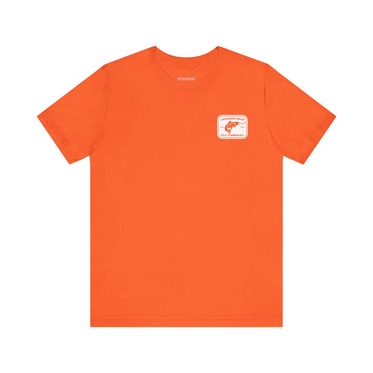 JHFLYCO Rectangle Badge Tee - White Logo