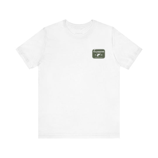 Yellowstone Fly Rods Logo Tee - Olive Logo