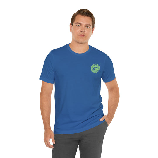 JHFLYCO Circle Badge Tee - Bright Midge Logo