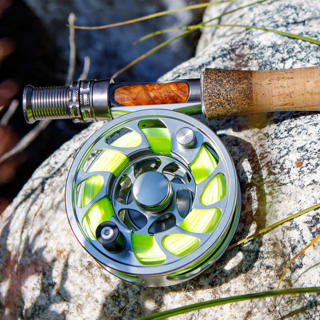 Reel deals fly rod