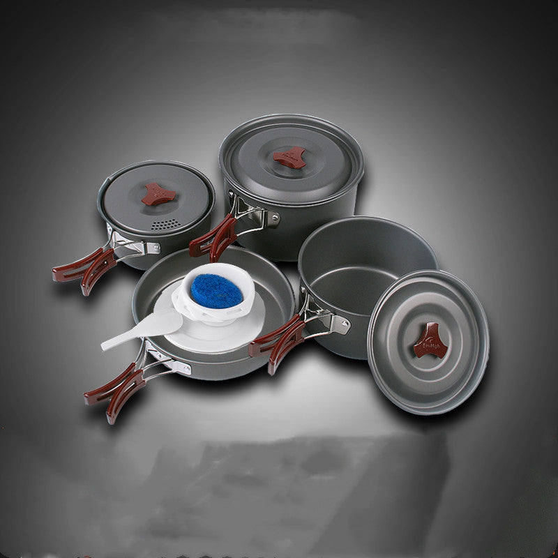Picnic Cookware Set - Camping Pot Set for Outdoor Adventures