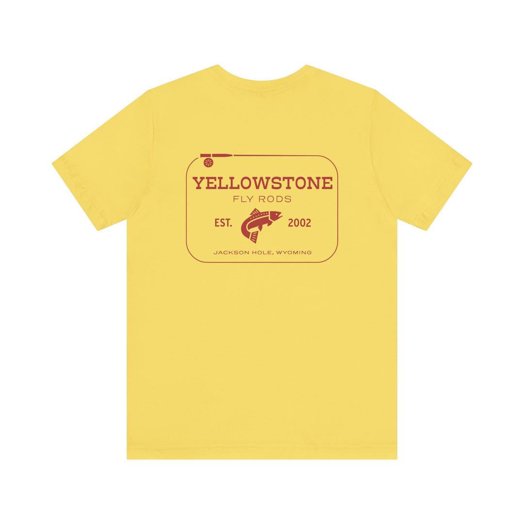Yellowstone Fly Rods Logo Tee - Red Logo