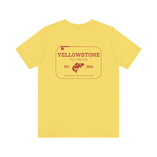 Yellowstone Fly Rods Logo Tee - Red Logo