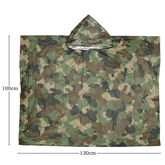 Emergency Poncho for Unexpected Weather Protection