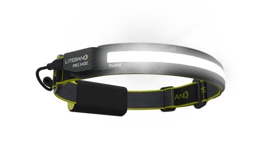 PRO 1400 Lumen PureHD™ Wide Beam Rechargeable Headlamp
