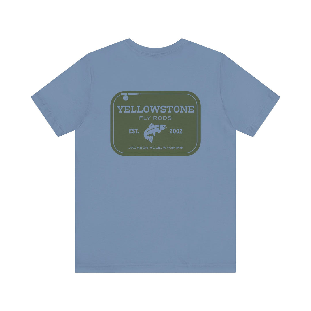 Yellowstone Fly Rods Logo Tee - Olive Logo