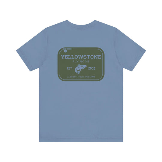 Yellowstone Fly Rods Logo Tee - Olive Logo