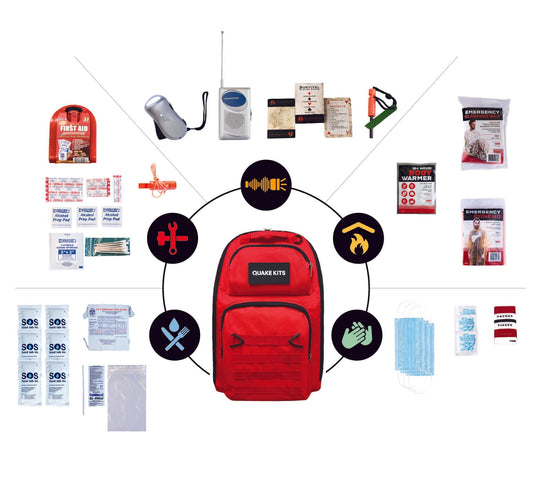 Prepared Survival Kit -  Emergency &amp; Disaster Go Bag