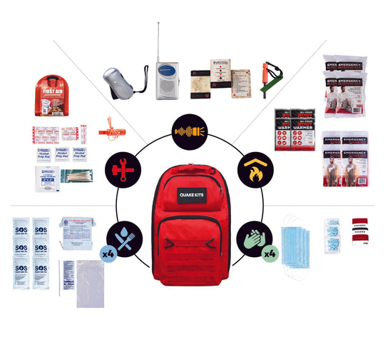 Prepared Survival Kit -  Emergency &amp; Disaster Go Bag
