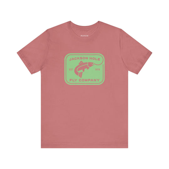 JHFLYCO Logo Tee - Bright Midge Logo