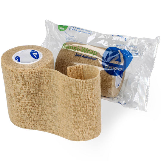 Sensi Wrap, Self-Adherent - 3" x 5 yds, Tan, 1 each