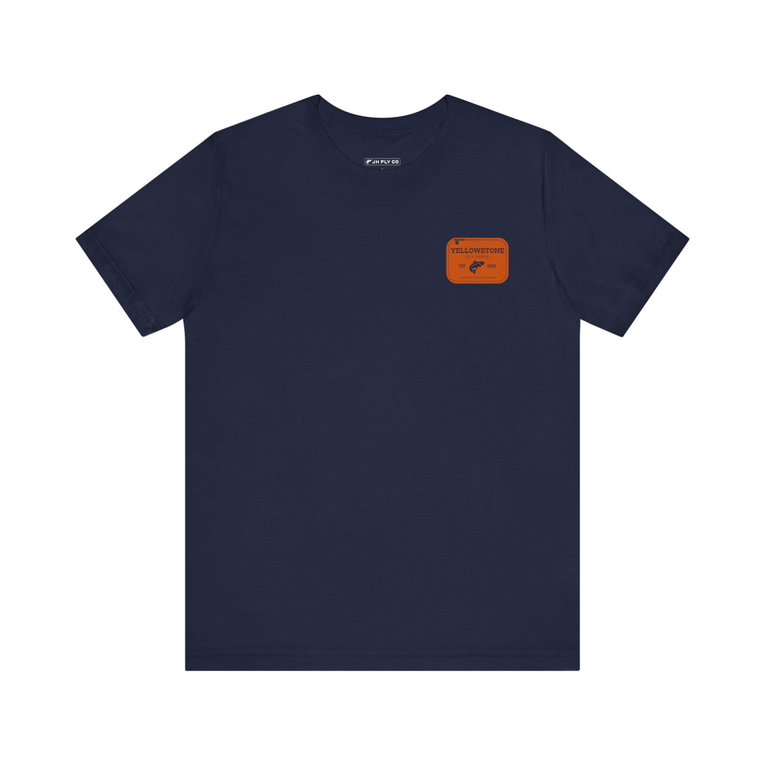 Yellowstone Fly Rods Logo Tee - Burnt Orange Logo
