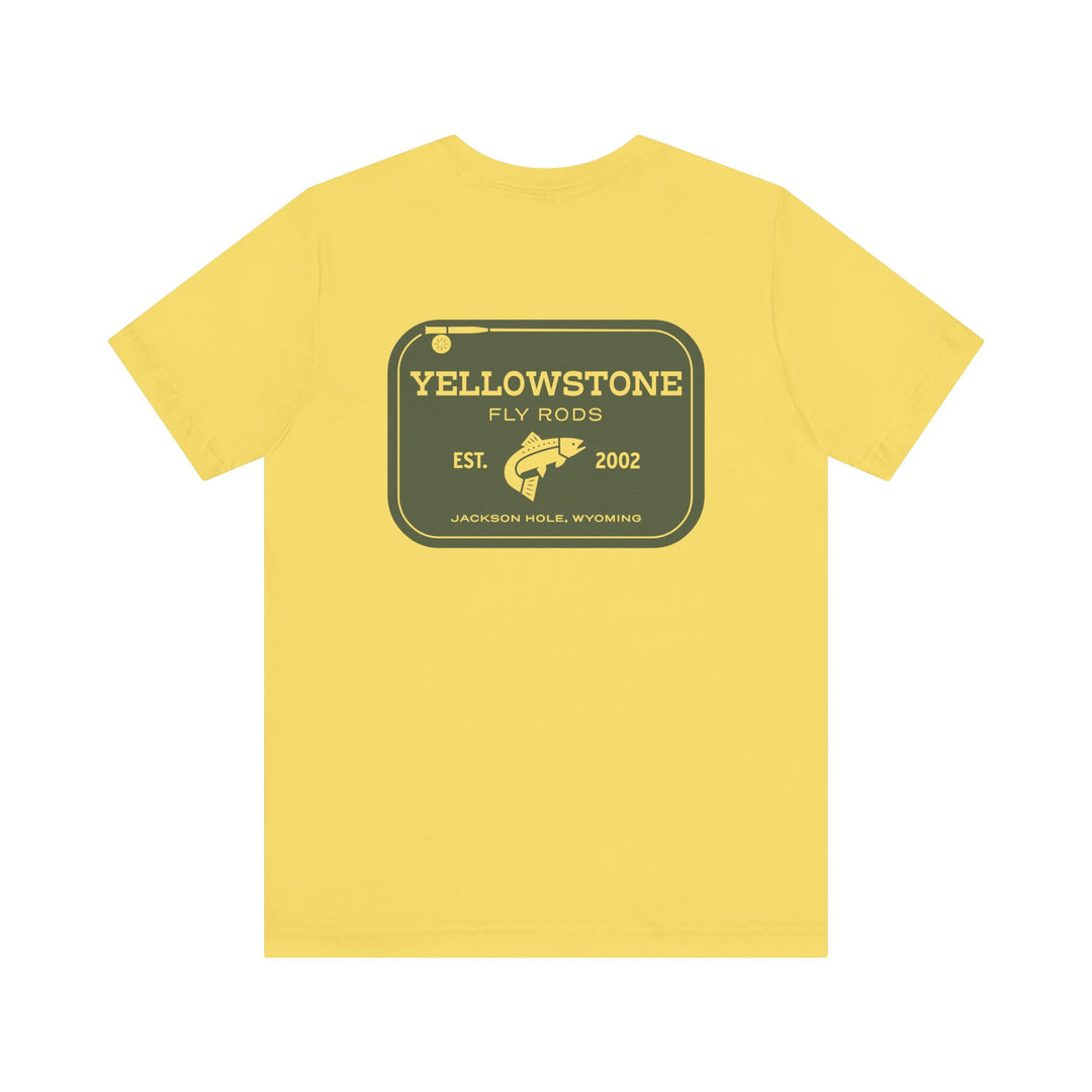 Yellowstone Fly Rods Logo Tee - Olive Logo