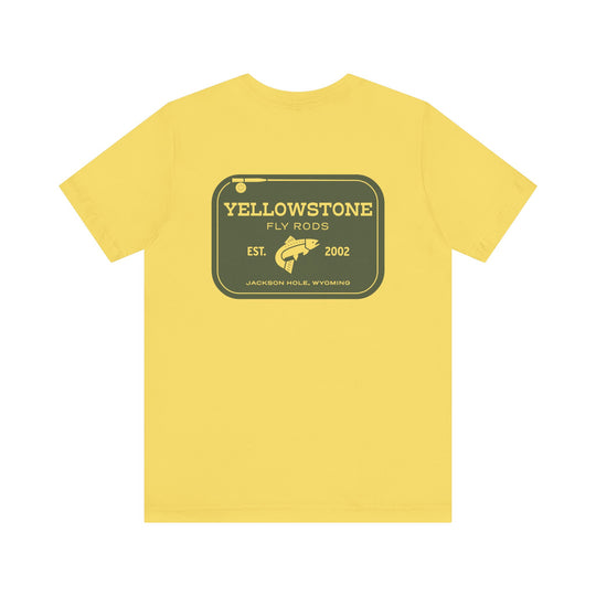 Yellowstone Fly Rods Logo Tee - Olive Logo