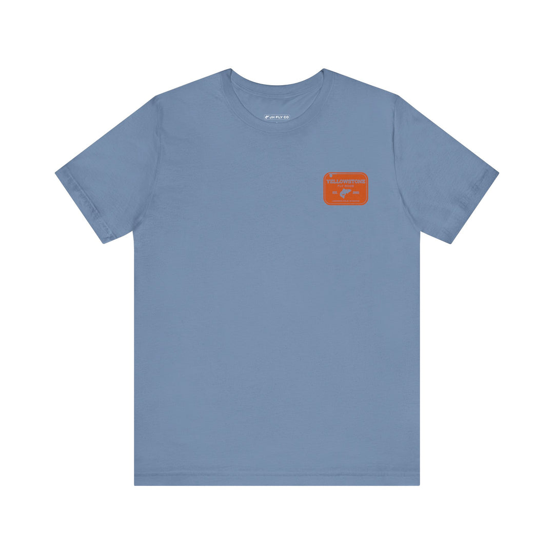 Yellowstone Fly Rods Logo Tee - Burnt Orange Logo