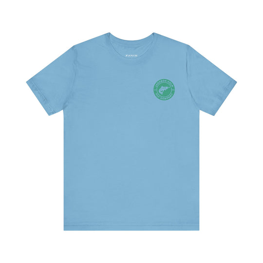 JHFLYCO Circle Badge Tee - Green Drake Logo