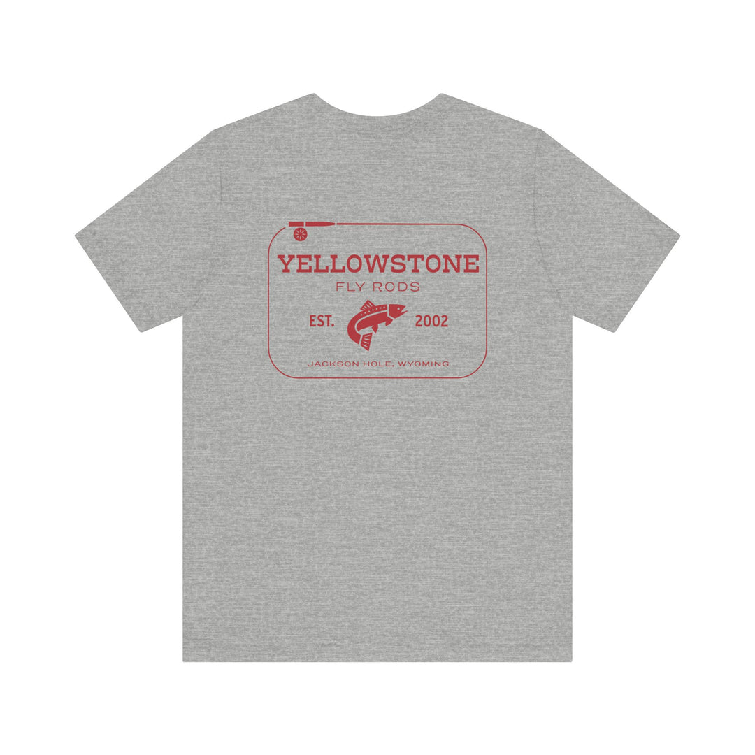 Yellowstone Fly Rods Logo Tee - Red Logo