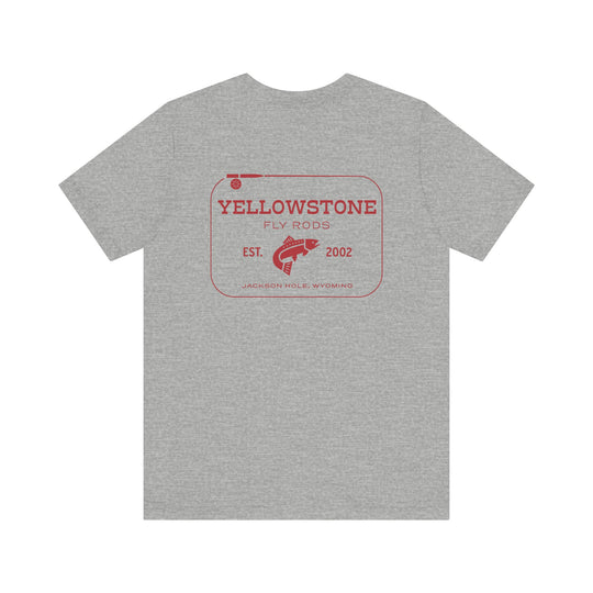 Yellowstone Fly Rods Logo Tee - Red Logo