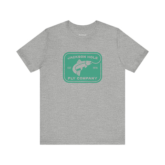 JHFLYCO Logo Tee - Green Drake Logo