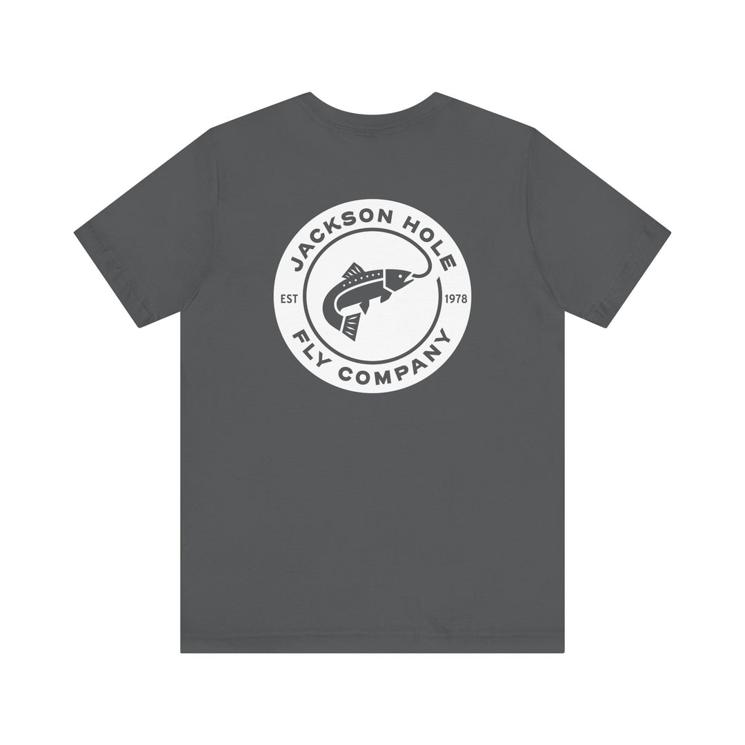 JHFLYCO Circle Badge Tee - White Logo