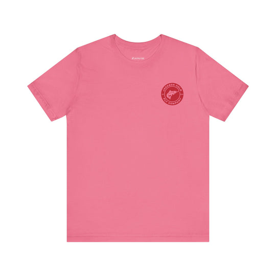 JHFLYCO Circle Badge Tee - Red Logo