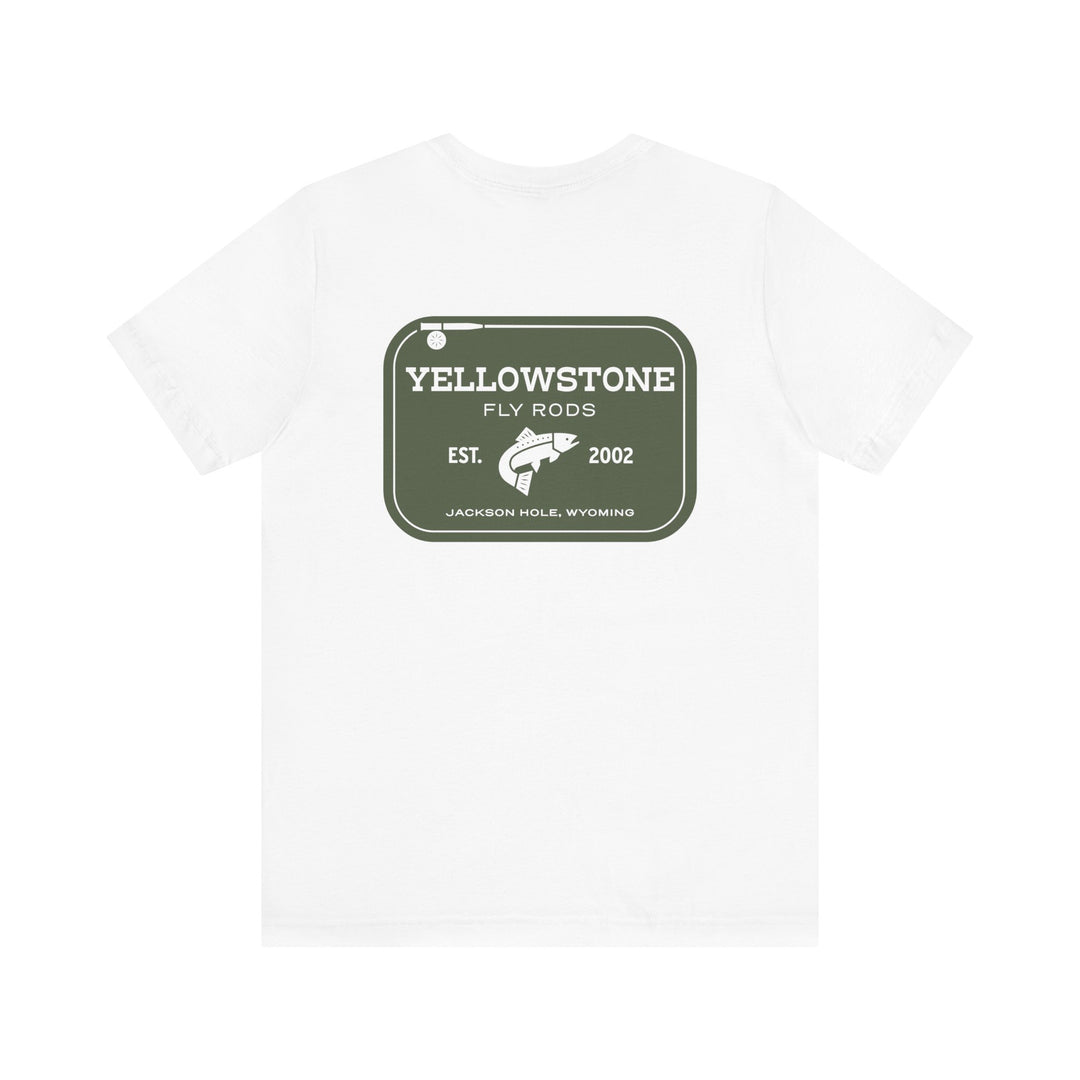 Yellowstone Fly Rods Logo Tee - Olive Logo