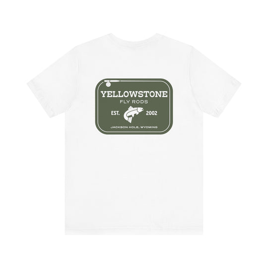 Yellowstone Fly Rods Logo Tee - Olive Logo