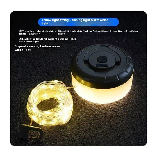 Multifunctional Camping Lantern - Bright, Versatile Light for Outdoor Adventures
