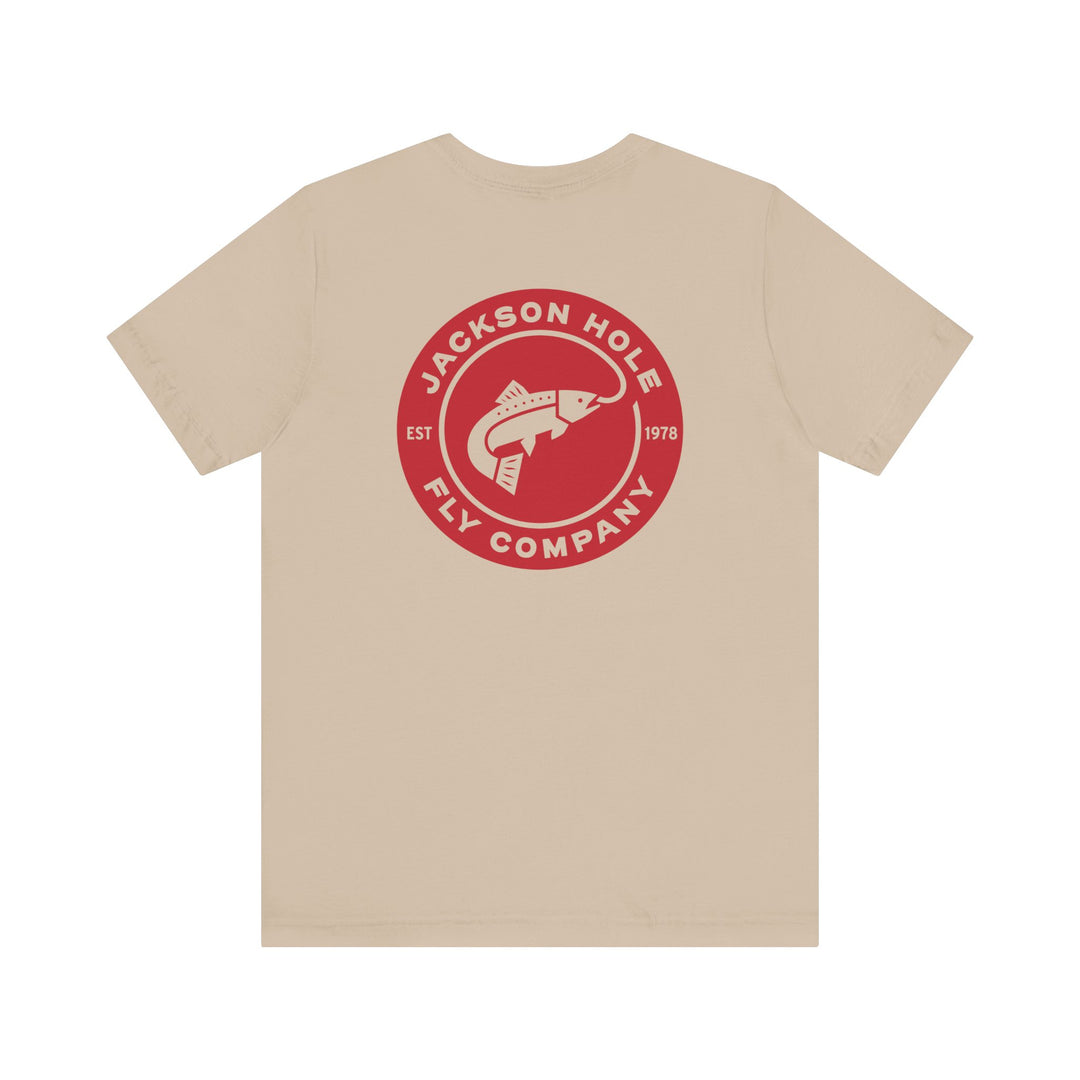 JHFLYCO Circle Badge Tee - Red Logo