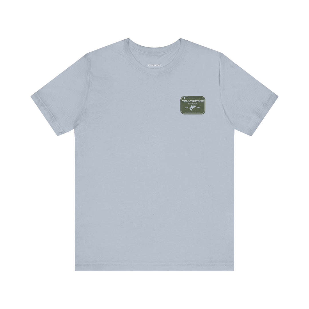 Yellowstone Fly Rods Logo Tee - Olive Logo