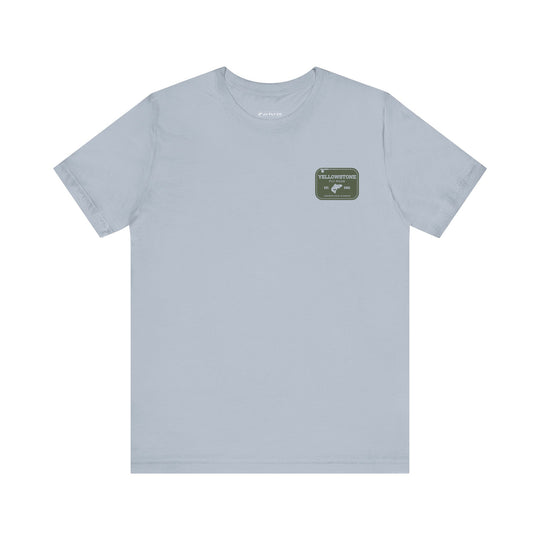 Yellowstone Fly Rods Logo Tee - Olive Logo