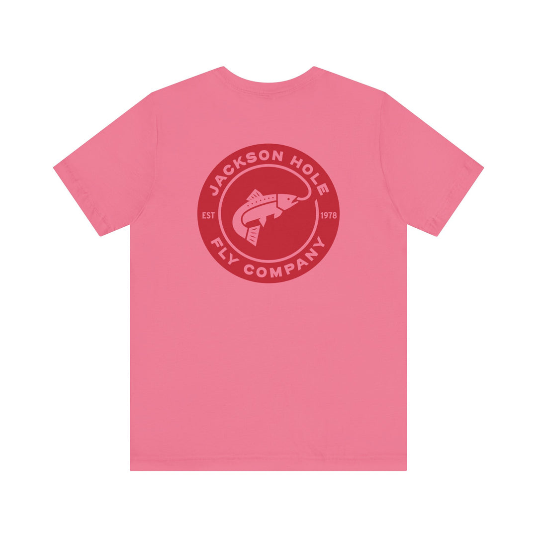 JHFLYCO Circle Badge Tee - Red Logo