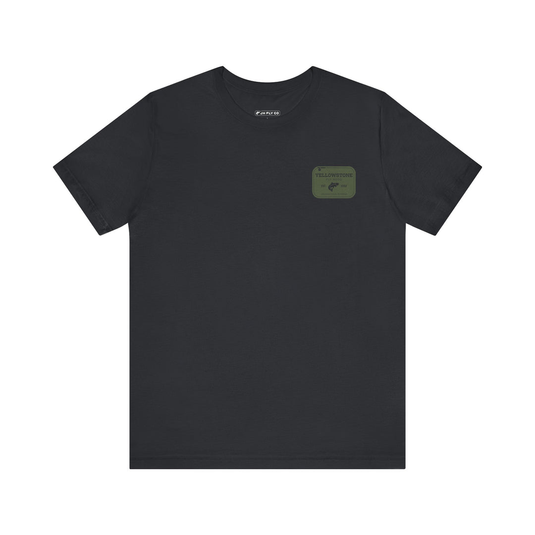 Yellowstone Fly Rods Logo Tee - Olive Logo