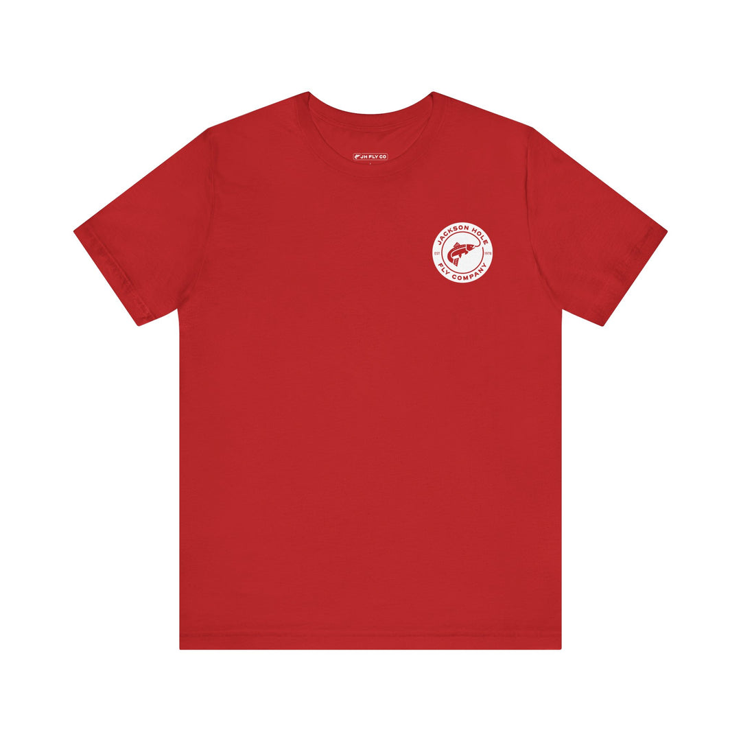 JHFLYCO Circle Badge Tee - White Logo