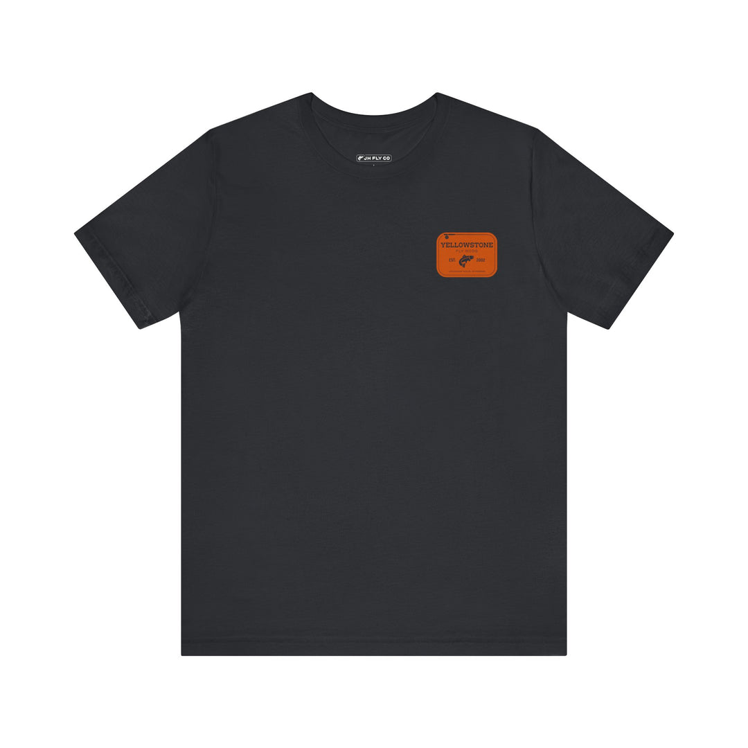 Yellowstone Fly Rods Logo Tee - Burnt Orange Logo