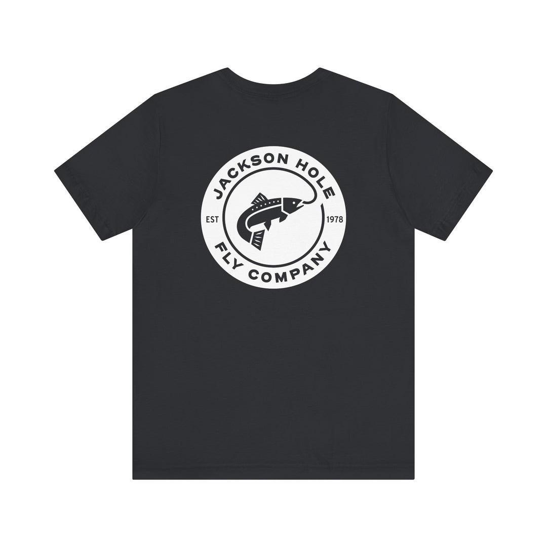 JHFLYCO Circle Badge Tee - White Logo