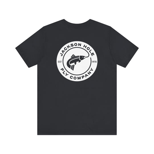 JHFLYCO Circle Badge Tee - White Logo