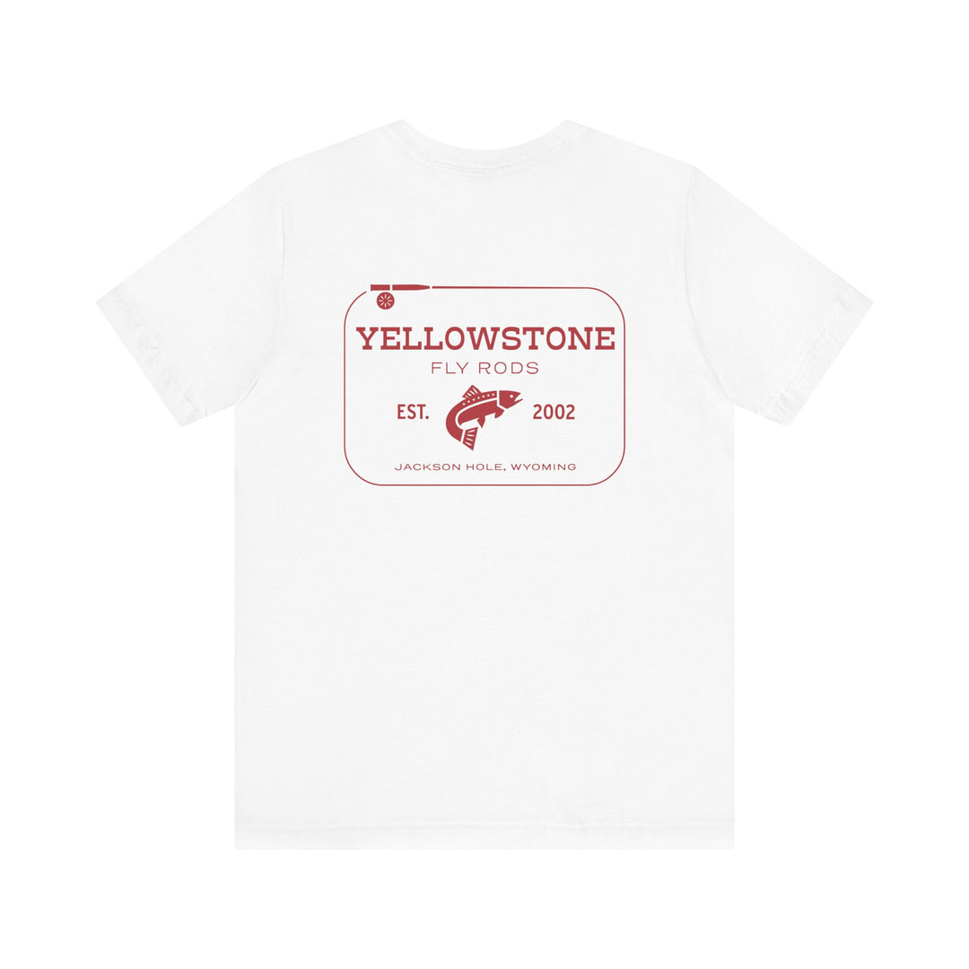 Yellowstone Fly Rods Logo Tee - Red Logo